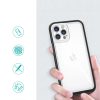 Clear 3in1 tok iPhone 12 Pro keretes gél tok fekete-9145576242391 2 kép