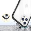 Clear 3in1 tok iPhone 12 Pro keretes gél tok fekete-9145576242391 6 kép