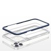 Clear 3 az 1-ben tok iPhone 12 Pro Max-hoz kék keretes gél tok-9145576242438 5 kép