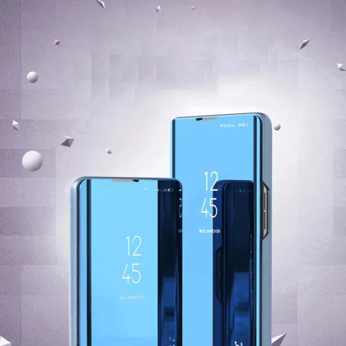 Clear View Case fliptok Samsung Galaxy A24 4G tok, rózsaszín-9145576275955 3 kép