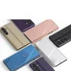 Clear View Case fliptok Samsung Galaxy A24 4G tok, rózsaszín-9145576275955 4 kép