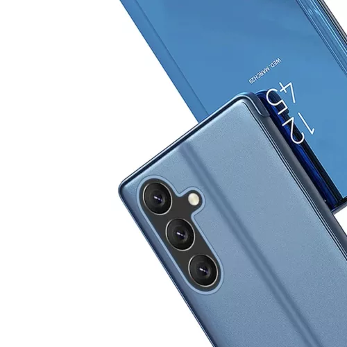 Clear View Case fliptok Samsung Galaxy A24 4G tok, rózsaszín-9145576275955 6 kép