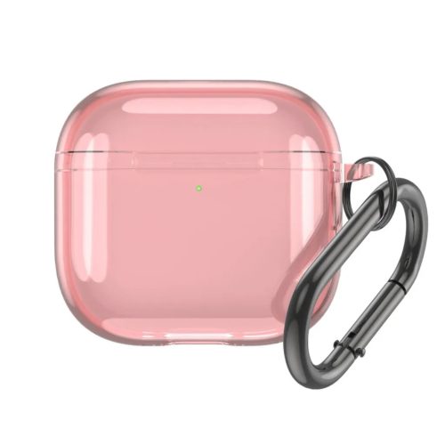 Átlátszó tok Airpods 4 - Rózsaszín-5907769365805 1 kép