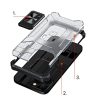 Crystal Ring Case tartóval és erősített, strapabíró tok iPhone 1-9145576226100 2 kép