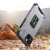 Crystal Ring Case Kickstand Tough Rugged tok iPhone 12 Mini fekete-9145576226155 4 kép