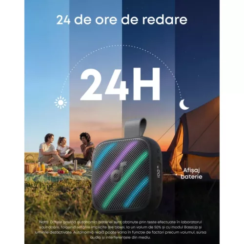 Bluetooth vízálló hangszóró Anker Soundcore Boom Go 3i, 15W, TWS,-194644397517 6 kép
