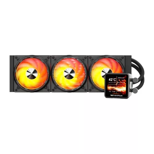DarkFlash vízhűtés DE360 Fekete-4711527005886 3 kép