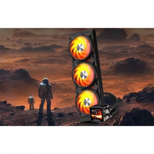 DarkFlash vízhűtés DE360 Fekete-4711527005886 7 kép