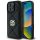 DKNY Steppelt Halmozott Logós iPhone 16 Pro Max Tok - Fekete