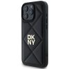 DKNY Steppelt Halmozott Logós iPhone 16 Pro Max Tok - Fekete-3666339333492 2 kép
