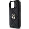 DKNY Steppelt Halmozott Logós iPhone 16 Pro Max Tok - Fekete-3666339333492 6 kép