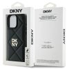 DKNY Steppelt Halmozott Logós iPhone 16 Pro Max Tok - Fekete-3666339333492 8 kép