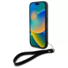  iPhone 16 6.1" fekete/fekete DKNY DKHCP16SPBSWSK keménytok csuklóp�-3666339334543 4 kép