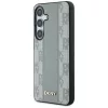  Samsung Galaxy S25 taupe DKNY Leather Checkered Pattern MagSafe tok-3666339423575 2 kép