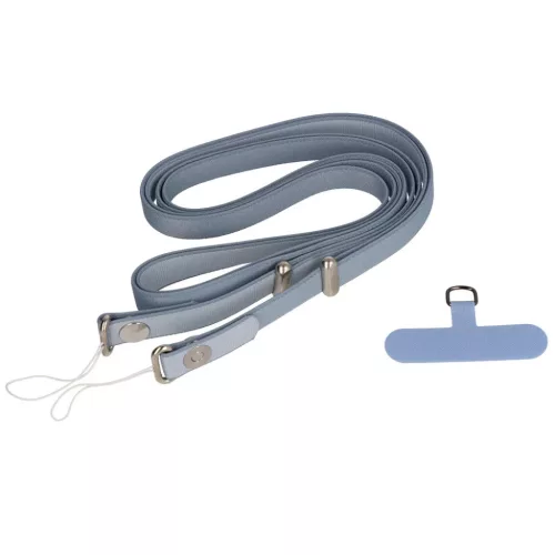 Crossbody pánt nyakpánt - világoskék-5900217495161 2 kép
