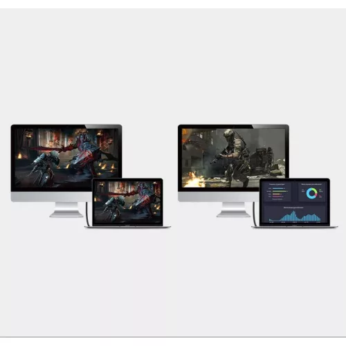 Ugreen DisplayPort 1.2 kábel 4K 2m fekete (DP102 10211)-6957303812110 6 kép