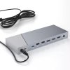 ROCKETEK DS933 15 az 1-ben többfunkciós dokkolóállomás, HUB USB Type C 100W PD