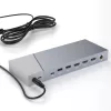 ROCKETEK DS933 15 az 1-ben többfunkciós dokkolóállomás, HUB USB T- 1 kép