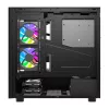 DarkFlash DS950 számítógépház kijelzővel fekete (+6 ventilátor)-4711527008528 4 kép