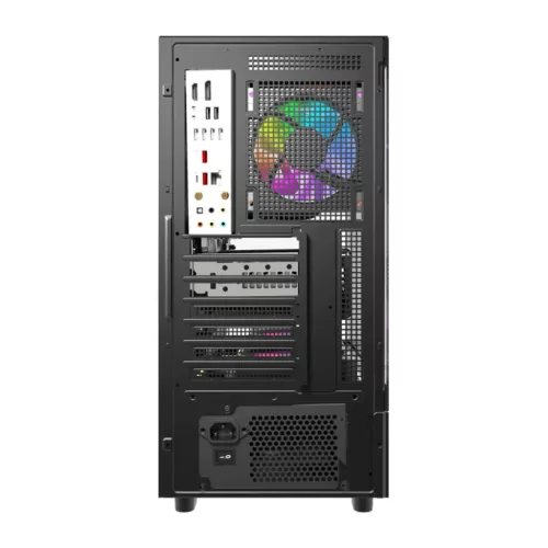 DarkFlash DS950 számítógépház kijelzővel fekete (+6 ventilátor)-4711527008528 6 kép