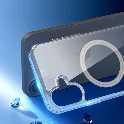 Dux Ducis Clin Mag tok MagSafe-fel iPhone 16 Plus-hoz - átlátszó-6934913004067 9 kép