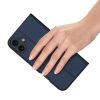 Dux Ducis Skin Pro fliptok iPhone 16-hoz kártyatartóval - kék-6934913004128 8 kép