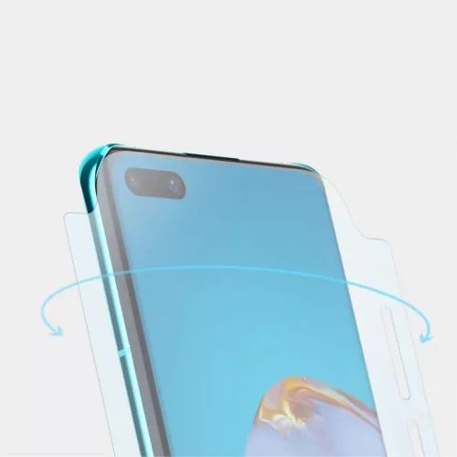 Ringke Dual Easy 2x kijelzővédő PET fólia Huawei P40 (DWHW0002)-8809716071265 10 kép