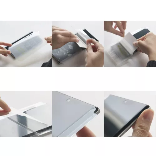 Ringke Dual Easy 2x kijelzővédő PET fólia Huawei P40 Lite (DWHW000-8809716071371 6 kép