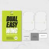 Ringke Dual Easy 2x kijelzővédő PET fólia Huawei P40 Lite (DWHW000-8809716071371 10 kép