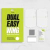 Samsung A51 Ringke Dual Easy 2x kijelzővédő PET fólia (DWSG0001)-8809688896897 2 kép