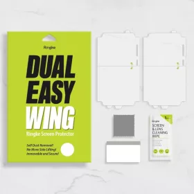 Samsung A51 Ringke Dual Easy 2x kijelzővédő PET fólia (DWSG0001)-8809688896897 2 kép