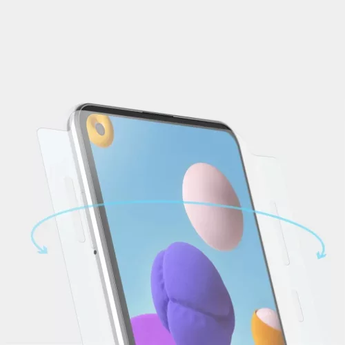 Ringke Dual Easy 2x kijelzővédő PET fólia Samsung Galaxy A21S (DWS-8809716077366 2 kép