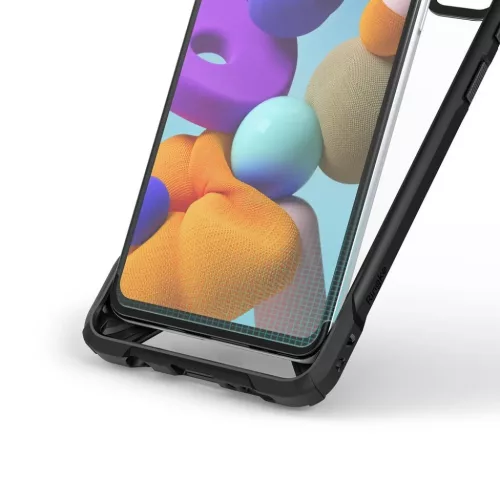 Ringke Dual Easy 2x kijelzővédő PET fólia Samsung Galaxy A21S (DWS-8809716077366 10 kép