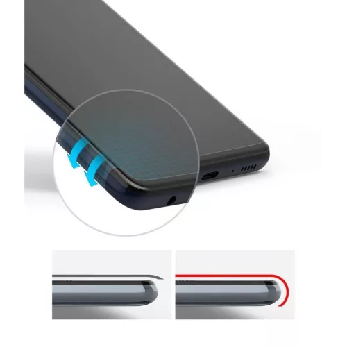 Ringke Dual Easy 2x kijelzővédő PET fólia Samsung Galaxy M31s (DWS-8809758103337 6 kép