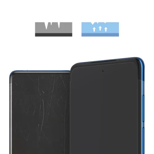 Ringke Dual Easy 2x kijelzővédő PET fólia Xiaomi Poco X3 NFC (DWXI-8809758106895 5 kép