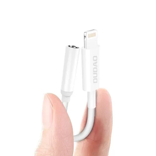 Dudao audio adapter fejhallgató adapter Lightning-ről 3,5 mm-es mini-6976625336104 2 kép