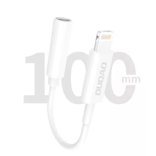 Dudao audio adapter fejhallgató adapter Lightning-ről 3,5 mm-es mini-6976625336104 3 kép