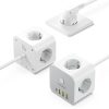 Baseus PowerCombo 7 az 1-ben hálózati elosztó kocka, 3 AC + 3 x USB-6932172663483 3 kép