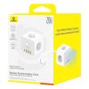 Baseus PowerCombo 7 az 1-ben hálózati elosztó kocka, 3 AC + 3 x USB-6932172663483 7 kép