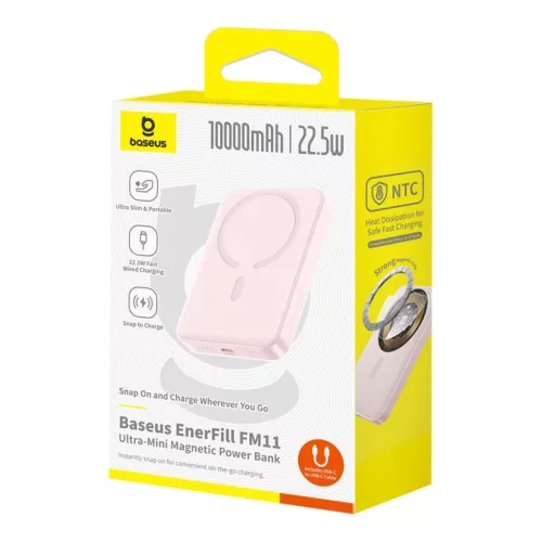 Powerbank Baseus EnerFill FM11 Ultra-Mini, 10000mAh, 22.5W, PD + FQI, -6932172691622 6 kép