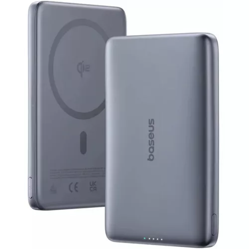 Powerbank Baseus PicoGo AM41, 10000mAh, 27W, PD + FQI, Szürke E002720-6932172691424 2 kép