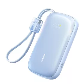   Baseus EnerFill FC21 Qpow 3 Ultra 20000mAh 22.5W Powerbank kijelzővel és kábellel - Kék