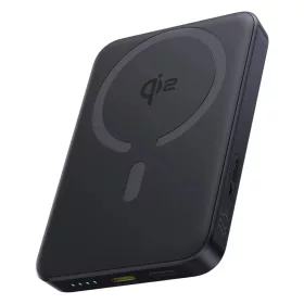   Powerbank Baseus EnerFill FM12 10000mAh 22,5W Qi2 kompatibilis MagSafe-szal Baseus Simple USB-C 20V/3A 30cm kábellel - fekete