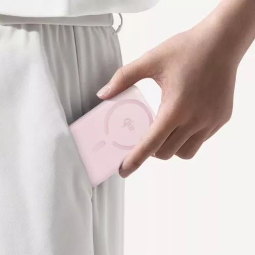 Powerbank Baseus Enerfill FM12, 10000mAh, 22.5W, PD + FQI, Pink E00285-6932172699079 3 kép
