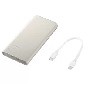   Samsung gyári FastCharge Powerbank 2x USB-C 25W 10000mAh bézs (EB-P3400XUEGEU)
