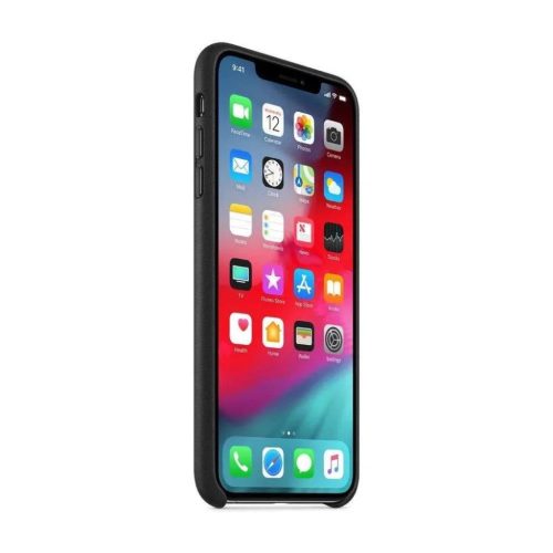 ECO bőrtok iPhone 12 Mini fekete tok-9111201918573 3 kép