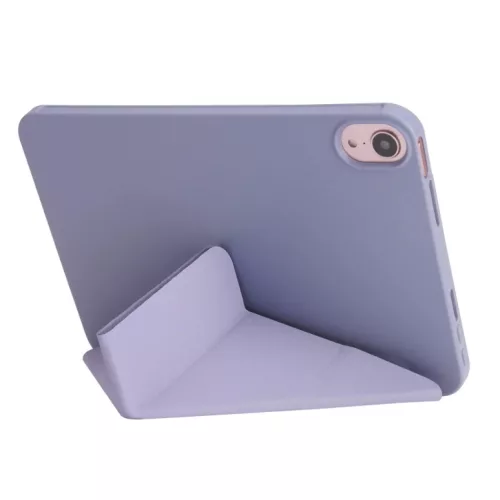 iPad 10.9 2022, iPad 11 2025 készülékhez vászonmintás PU + szilik- 4 kép