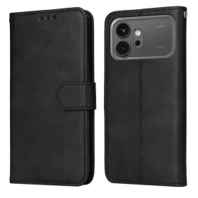 Honor 600 / 600 Pro klasszikus borjúbőr mintázatú fliptok bőr tel- 1 kép