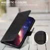 Honor 600 / 600 Pro klasszikus borjúbőr mintázatú fliptok bőr tel- 5 kép