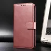 Honor 600 / 600 Pro klasszikus borjúbőr textúrás fliptok rózsaara- 2 kép